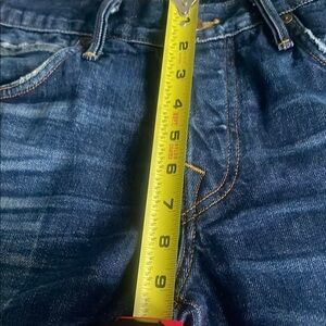 True Religion Men’s Jean Bermuda Geno Blue (30 x 30)